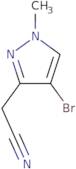 2-(4-Bromo-1-methyl-1H-pyrazol-3-yl)acetonitrile