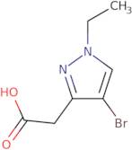 2-(4-Bromo-1-ethyl-1H-pyrazol-3-yl)acetic acid