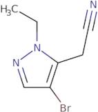 (4-Bromo-1-ethyl-1H-pyrazol-5-yl)acetonitrile