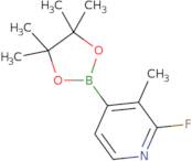 2-Fluoro-3-methyl-4-(tetramethyl-1,3,2-dioxaborolan-2-yl)pyridine