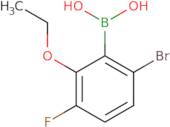 (6-Bromo-2-ethoxy-3-fluorophenyl)boronic acid