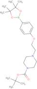 tert-Butyl 4-{2-[4-(4,4,5,5-Tetramethyl[1,3,2]dioxaborolan-2-yl)phenoxy]ethyl}piperazine-1-carboxy…