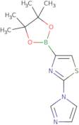 2-(Imidazol-1-yl)thiazole-4-boronic acid pinacol ester