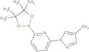 2-(4-Methyl-1H-pyrazol-1-yl)-6-(4,4,5,5-tetramethyl-1,3,2-dioxaborolan-2-yl)pyridine