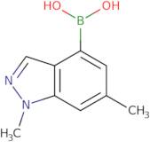 1,6-Dimethyl-1h-indazole-4-boronic acid