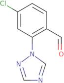 4-Chloro-2-(1H-1,2,4-triazol-1-yl)benzaldehyde