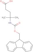 4-{[(9H-Fluoren-9-ylmethoxy)carbonyl]amino}-4-methylpentanoic acid