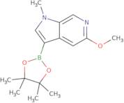 5-Methoxy-1-methyl-3-(4,4,5,5-tetramethyl-1,3,2-dioxaborolan-2-yl)-1H-pyrrolo[2,3-c]pyridine