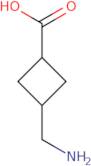 3-(Aminomethyl)cyclobutanecarboxylic acid