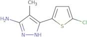 5-(5-Chlorothiophen-2-yl)-4-methyl-1H-pyrazol-3-amine