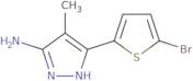 5-(5-Bromothiophen-2-yl)-4-methyl-1H-pyrazol-3-amine