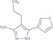 4-Propyl-3-(thiophen-3-yl)-1H-pyrazol-5-amine