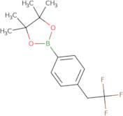 4,4,5,5-Tetramethyl-2-[4-(2,2,2-trifluoroethyl)phenyl]-1,3,2-dioxaborolane