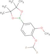 2-(4-(Difluoromethoxy)-3-methoxyphenyl)-4,4,5,5-tetramethyl-1,3,2-dioxaborolane