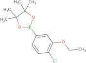 2-(4-Chloro-3-ethoxyphenyl)-4,4,5,5-tetramethyl-1,3,2-dioxaborolane