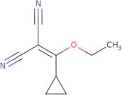 2-[cyclopropyl(ethoxy)methylidene]propanedinitrile