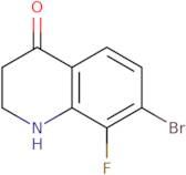 7-Bromo-8-fluoro-2,3-dihydroquinolin-4(1H)-one