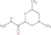 4,6-Dimethylmorpholine-2-carbohydrazide