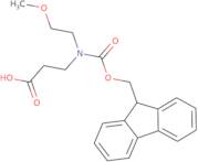 3-{[(9H-Fluoren-9-ylmethoxy)carbonyl](2-methoxyethyl)amino}propanoic acid