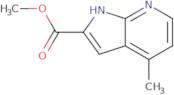 Methyl 4-methyl-1H-pyrrolo[2,3-b]pyridine-2-carboxylate