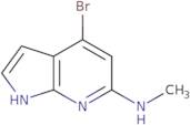 4-Bromo-N-methyl-1H-pyrrolo[2,3-b]pyridin-6-amine