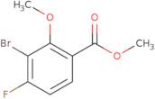 Methyl 3-bromo-4-fluoro-2-methoxybenzoate