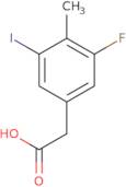 3-Fluoro-5-iodo-4-methylphenylacetic acid