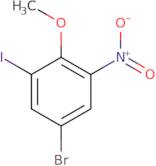4-Bromo-2-iodo-6-nitroanisole