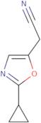 2-(2-Cyclopropyl-1,3-oxazol-5-yl)acetonitrile