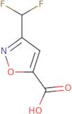 3-(difluoromethyl)-1,2-oxazole-5-carboxylic acid