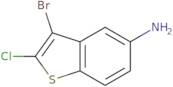 3-Bromo-2-chlorobenzo[b]thiophen-5-amine