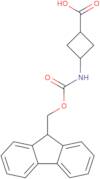 3-{[(9H-Fluoren-9-ylmethoxy)carbonyl]amino}cyclobutane-1-carboxylic acid