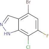 4-Bromo-7-chloro-6-fluoro-1H-indazole