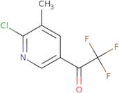 1-(6-Chloro-5-methylpyridin-3-yl)-2,2,2-trifluoroethanone