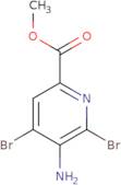 Methyl 5-amino-4,6-dibromopicolinate