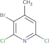 3-Bromo-2,6-dichloro-4-methylpyridine