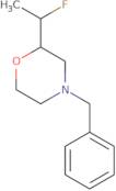 4-Benzyl-2-(1-fluoroethyl)morpholine