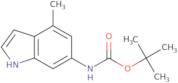 (4-Methyl-1H-indol-6-yl)-carbamic acid tert-butyl ester