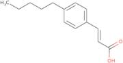 (2E)-3-(4-pentylphenyl)prop-2-enoic Acid