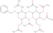 Benzyl 2-(acetylamino)-2-deoxy-3-o-[3,4,6-tri-o-acetyl-2-(acetylamino)-2-deoxy-β-D-glucopyranosy...