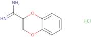 2,3-Dihydro-1,4-benzodioxine-2-carboxamidine hydrochloride