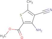 Methyl 3-amino-4-cyano-5-methylthiophene-2-carboxylate