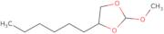 4-Hexyl-2-methoxy-1,3-dioxolane