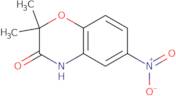 2,2-Dimethyl-6-nitro-2H-benzo[b][1,4]oxazin-3(4H)-one