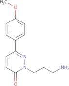 2-(3-Aminopropyl)-6-(4-methoxyphenyl)pyridazin-3(2H)-one