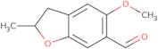 5-Methoxy-2-methyl-2,3-dihydro-1-benzofuran-6-carbaldehyde