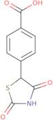 4-(2,4-Dioxo-1,3-thiazolidin-5-yl)benzoic acid