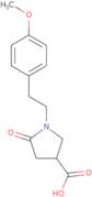 1-[2-(4-Methoxy-phenyl)-ethyl]-5-oxo-pyrrolidine-3-carboxylic acid