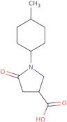 1-(4-Methylcyclohexyl)-5-oxopyrrolidine-3-carboxylic acid