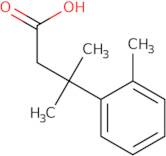 3-Methyl-3-o-tolylbutanoic acid